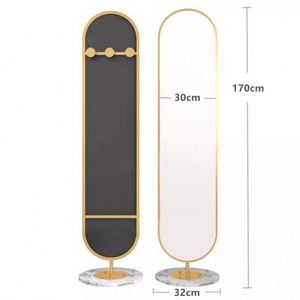 2025 tendance ménage dressing miroir rotatif pleine longueur pour les filles chambre salon meubles personnalisés pour mariage - Product Image 6