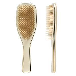 <span class=keywords><strong>Brosse</strong></span> démêlante professionnelle en nylon durable OEM ODM <span class=keywords><strong>pour</strong></span> tous types de cheveux, antistatique, avec massage du cuir chevelu, peigne à palettes chromé - Product Image 1