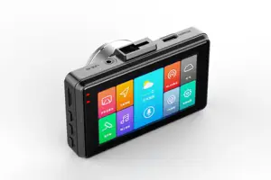 Dual Dash Cam 2.5K Wifi Gps Night Vision 3 Lenses 170 Degree Wide Angle Lens 3 Inch Car Camera Black Box