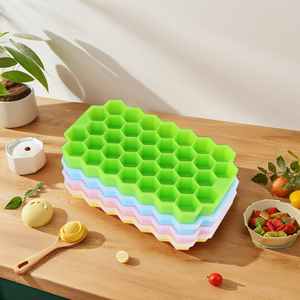 Hot Selling 33 Cavity Mini Kreis Silikon Eiswürfel schale Große runde Kugel Eismaschine Form für Lebensmittel Whisky Schokolade - Product Image 6