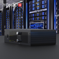 Yonggu boîtier en tôle personnalisé boîtier d'amplificateur Audio à montage en rack 3U en aluminium 19 pouces châssis de serveur d'armoire réseau de bureau
