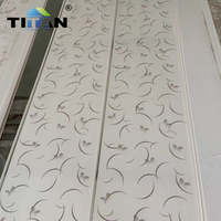 Panneau de plafond en PVC Honduras 200 mm * 6 mm, faux plafond en bois, Cielo Raso PVC en Chine, dalles de plafond pour la décoration