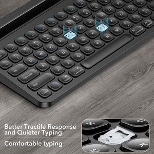 Clavier Bluetooth multi-appareils personnalisé avec pavé numérique pour tablette, téléphone et iPad - Product Image 3