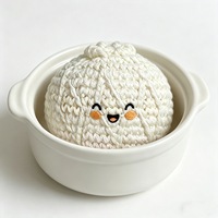 Ballon Hacky Sack Kawaii en Crochet en Gros, Jouet en Peluche en Laine Tricoté à la Main pour Enfants, Idéal pour les Jeux en Plein Air