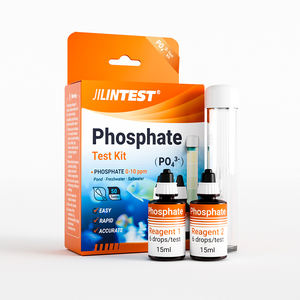 Kit de prueba de fosfato para agua dulce y salada 50 pruebas acuarios pecera - Product Image 1