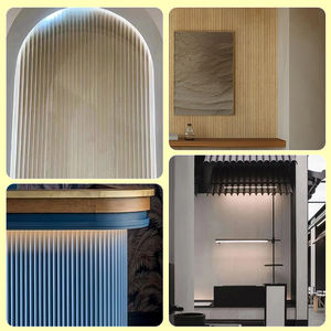 Table basse en pierre flexible pré-mélangée en pierre ponce lavée à la résine avec un design moderne et un modèle 3D pour les pieds en pierre frittée - Product Image 6