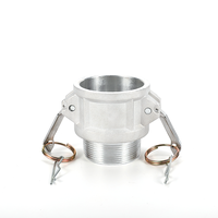 Adaptador de Acoplamiento HT para Tanque IBC, Rosca NPT/BSP Tipo B, Conector Rápido Camlock para Manguera de 3/4'' a 6'', Cuerpo de Plástico, Certificado CE