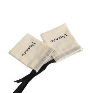 Porte-bougie en coton recyclable avec cordon de serrage - Taille mini, épais et doux, logo personnalisé, couleur, emballage cadeau et artisanat - Product Image 5