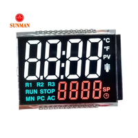 Panel Pengontrol Suhu Digital Layar LCD Thermostat FCU PID Sensor Suhu Khusus Tn Va
