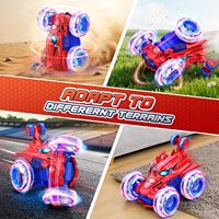 Venta al por mayor de coches teledirigidos araña 2.4G, coches todoterreno con rotación de 360 grados, coches de juguete teledirigidos para niños.