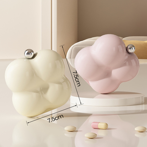 Chengyan ban đầu xách tay du lịch hộp thuốc với nắp bông kẹo Vòng <span class=keywords><strong>Pill</strong></span> lưu trữ trường hợp mini nhỏ <span class=keywords><strong>Pill</strong></span> hộp - Product Image 5