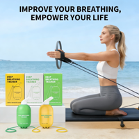 Entraîneur respiratoire dynamique pour la santé des voies respiratoires, la respiration abdominale, en stock, conception personnalisée