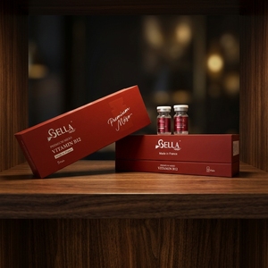 OEM BELLA PREMIUM MESO VITAMINE B12 Répare les peaux abîmées, revitalise le collagène, illumine le teint, <span class=keywords><strong>injection</strong></span> sous-cutanée - Product Image 1