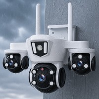 Cámara de Seguridad WiFi Exterior Tipo Bala 1080P IP66 Impermeable con Sensor CMOS, Visión Nocturna, H.264, Detección de Movimiento y Alarma