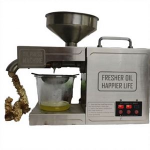 Hot Selling Automatic Steel Household Mini Soybean <b>Oil</b> Pressing <b>Machine</b> 110V/220V Cold Hot Pressing New High - Product Image 2