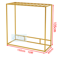 Présentoir de couette pour textile de maison personnalisé présentoir en rouleau de tissu présentoir en métal pour rideau d'écharpe présentoirs pour salle d'exposition de magasin