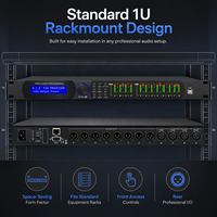 Processeurs audio FIR LAB408 4 entrées 8 sorties DSP Système de sonorisation pour haut-parleurs Processeur audio numérique intelligent professionnel