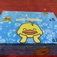 Jouet Squishy Canard Géant en TPR, Adorable Jouet Anti-Stress Canard Grand Format, Jouet de Décompression pour les Plus de 14 Ans