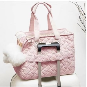 Free Sample Breathable Mesh Soft Cushion,Traveling Pets Tote <b>Purse</b> Picnic Outdoor (Pink, <b>Medium</b>) - Product Image 2