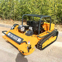 Joug télécommande tondeuse à gazon bobine tondeuse débroussailleuse sans fil déchiqueteuse domestique tondeuse à gazon Robot automoteur 800mm