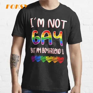 热卖定制同性恋骄傲主题设计印花高级时尚潮流素色加大码男士t恤