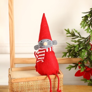 Adorable Muñeca Ángel Niña con Piernas Largas, Lindo Adorno Colgante de Peluche de Dibujos Animados para Decoraciones Navideñas - Venta al por Mayor de Fábrica - Product Image 2