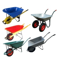 Brouette Wb6203 brouettes de construction robuste brouettes de roue brouettes pour jardin ferme