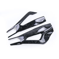 Pour moto S1000RR/S1000R : Kit de modernisation/amélioration – Cache-culbuteur arrière forgé en fibre de carbone 3K, finition brillante noire