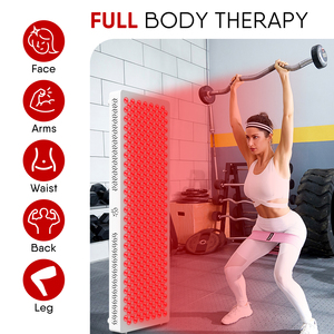 פאנל טיפול באור אדום 350led ליד טיפול אור אינפרא אדום 6 אורכי גל עבור לוחות אור בריאות מלאים - Product Image 5