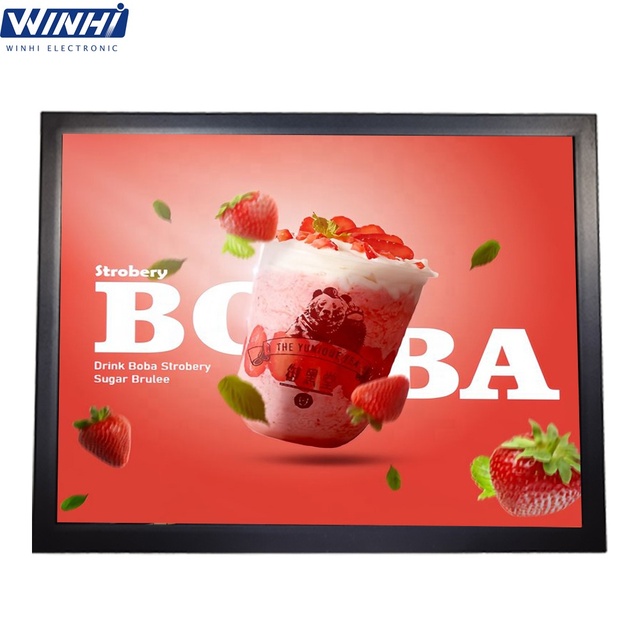 10.1/12.1/15/15.6/17/18.5/19/21.5 Inch 5:4 USB HD-MI VGA Input IPS LCD Screen Industrial Condition Monitor