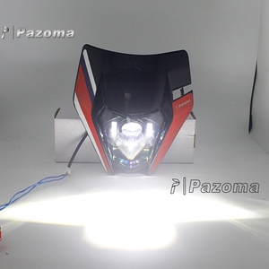 Phare LED universel <span class=keywords><strong>Enduro</strong></span> Dual Sport, <span class=keywords><strong>masque</strong></span> avant pour motos tout-terrain 250EXC 150 XC-W - Product Image 2