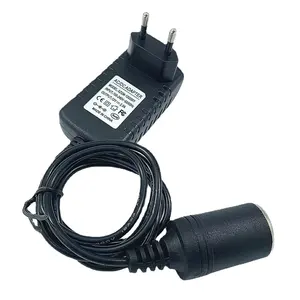 110-240V Naar 12V Ac/Dc Power Adapter 12V 2A Dc Converter Auto Sigarettenaansteker socket