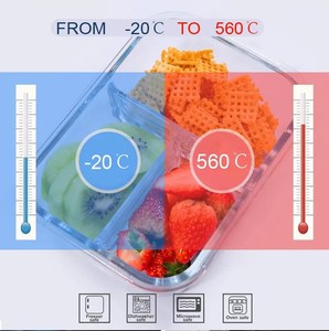 Hộp Đựng Thực Phẩm Bằng Thủy Tinh <span class=keywords><strong>6</strong></span> Chiếc, Hộp Chứa Đồ Ăn Kín Khí, Không Chứa BPA, Dụng Cụ Liên Lạc Bằng Thủy Tinh, Dùng Cho Nhà Bếp - Product Image 6