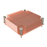 Refroidisseur de processeur sans ventilateur à chambre à vapeur en cuivre LGA 1156 1700 2011 1u Serveur Refroidissement du processeur Dissipateur thermique Passif Ailette de refroidissement Radiateur Vc
