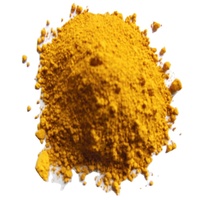 Fabrication de papier de sol de revêtement de brique de couleur jaune d'oxyde de fer 313 matériau de teinture en poudre de pigment inorganique
