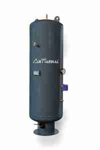 Industrial 1500L Vertical Air Receiver Tank Mild Steel Compressed Air Storage Vessel Heavy Duty Pressure Tank - Product Image 3