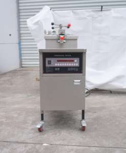 Freidora a presión multifuncional comercial de 25 litros para freír pollo, pescado, patatas fritas, freidora eléctrica/de gas para pollo a presión - Product Image 1