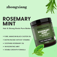 Masque fortifiant à l'huile de menthe et de romarin, traitement nourrissant pour la croissance des cheveux, réparation miracle