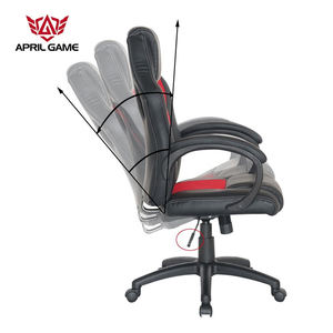 Y-2844 Rücken Racing Stuhl Büromöbel Kaufen Stuhl aus China Rote Farbe PU Leder Kleiner Home Office Gaming Stuhl - Product Image 2