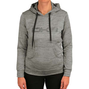 PULLOVER donna DKB/2 felpa con cappuccio di alta qualità Streetwear con cerniera Logo personalizzabile lunga lunghezza per la stagione invernale taglia XS - Product Image 1