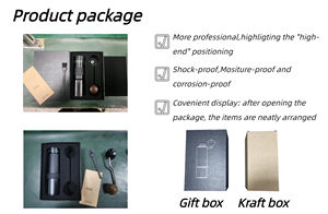 เครื่องบดกาแฟแบบ<span class=keywords><strong>มือ</strong></span><span class=keywords><strong>หมุน</strong></span> ดีไซน์ใหม่ ทำจากสแตนเลส 420 ปรับระดับได้ พกพาสะดวก สำหรับใช้ในเชิงพาณิชย์ - Product Image 6