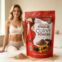 Pilules d'amélioration masculine Curves Maca Plus Formula Ultimate Maca Plus Black Maca 120 Capsules Compléments Nutritionnels Vente en Gros