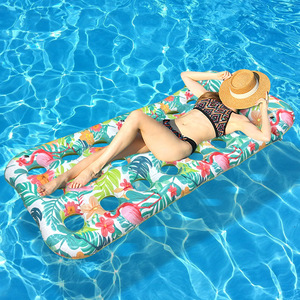<span class=keywords><strong>Cama</strong></span> Flotante Inflable para Piscina con Diseño de Hojas y Orificios - Product Image 2