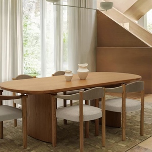 Table <span class=keywords><strong>de</strong></span> salle à manger ovale en bois <span class=keywords><strong>de</strong></span> chêne naturel moderne Table en bois <span class=keywords><strong>de</strong></span> <span class=keywords><strong>location</strong></span> <span class=keywords><strong>de</strong></span> <span class=keywords><strong>mariage</strong></span> Table personnalisée <span class=keywords><strong>de</strong></span> taille et <span class=keywords><strong>de</strong></span> couleur <span class=keywords><strong>de</strong></span> manoir - Product Image 2