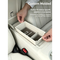 Boîte de rangement antidérapante pour accoudoir de console centrale ORA 5 EV 2026, plateau organisateur multi-compartiments, accessoire intérieur de voiture personnalisé