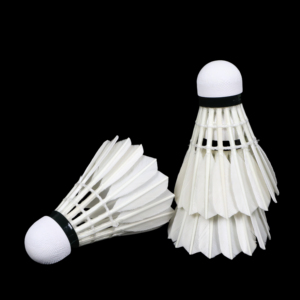 Volants de badminton LS10F en plumes d'oie de classe A, tête en liège composite à 2 couches, haute durabilité - Product Image 2
