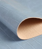 Approvisionnement d'usine 1.1mm étanche PVC cuir synthétique bambou et pierre Grain Design pour sacs à main sacs à dos vêtements et golf