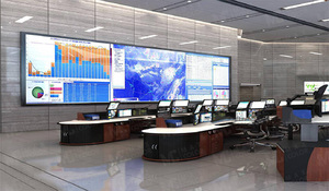 Control Center 55-Zoll-HD-LED-Bildschirm VSCS 2x2 Nahtlose Spleiß-LED-Videowand zur Überwachung von Sicherheit und Schutz - Product Image 6