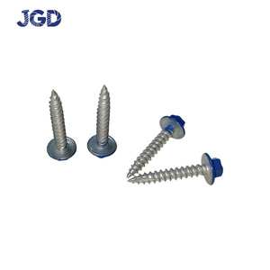 Viti autoforanti a testa esagonale in acciaio al carbonio zincato, viti <span class=keywords><strong>TEK</strong></span> metriche per coperture metalliche, direttamente dalla fabbrica con MOQ basso - Product Image 2