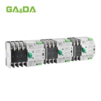Interrupteur de transfert automatique à double alimentation GADA 2P 3P 4P 100A ATS